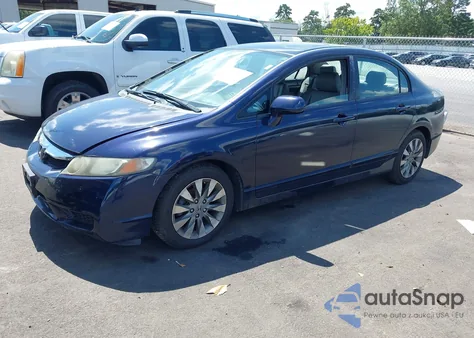 2010 Honda Civic Ex-L from USA, damaged, VIN 2HGFA1F9XAH535340